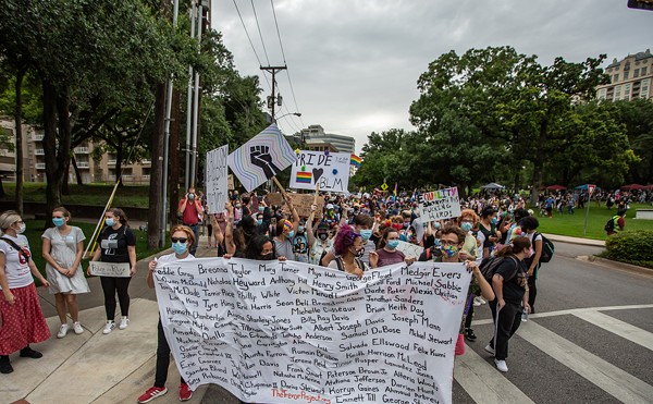DFW Pride Marches For Black Lives Matter