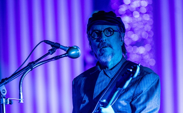 Les Claypool Was Eccentric as Ever at His Tuesday Show With Harrison and Belew